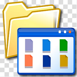 Windows XP Folders Pack , Programms icon transparent background PNG clipart