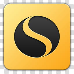 Icon , Norton Security, black and yellow icon transparent background PNG clipart