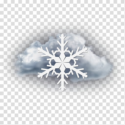 The REALLY BIG Weather Icon Collection, snow-single-flake transparent background PNG clipart
