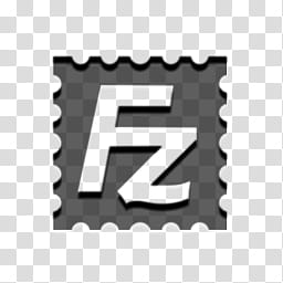 Icons up dec , filezilla, black and white Adobe Fz logo transparent background PNG clipart Icons up dec , filezilla, black and white Adobe Fz logo transparent background PNG clipart