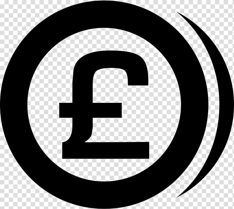 Pound Coin Pound Sterling Currency Symbol Logo Money One