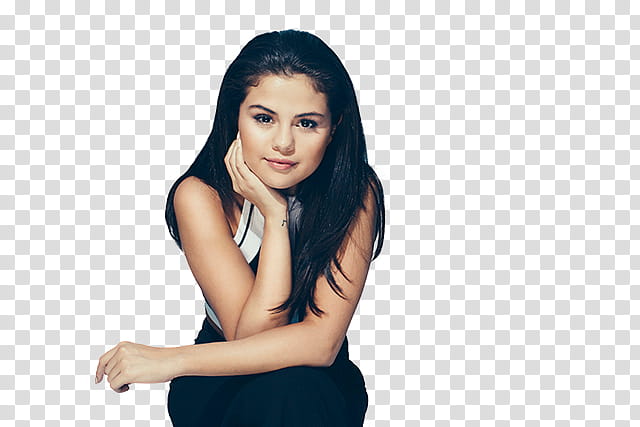 Selena Gomez, woman taking selfie transparent background PNG clipart