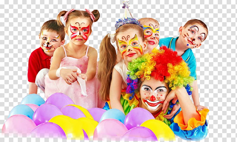 Birthday Party, Childrens Party, Birthday
, Holiday, Clown, Fun, Happiness transparent background PNG clipart