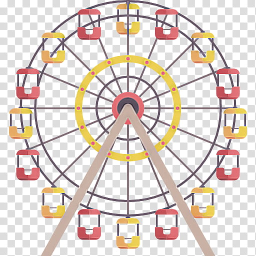 ferris wheel recreation tourist attraction games amusement park transparent background PNG clipart