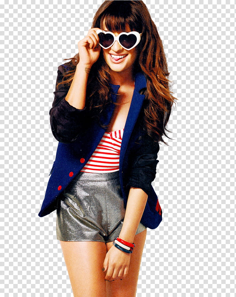 Lea Michele, woman posing for transparent background PNG clipart