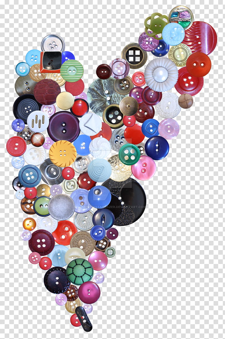 I love Buttons transparent background PNG clipart