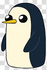 white and black penguin transparent background PNG clipart