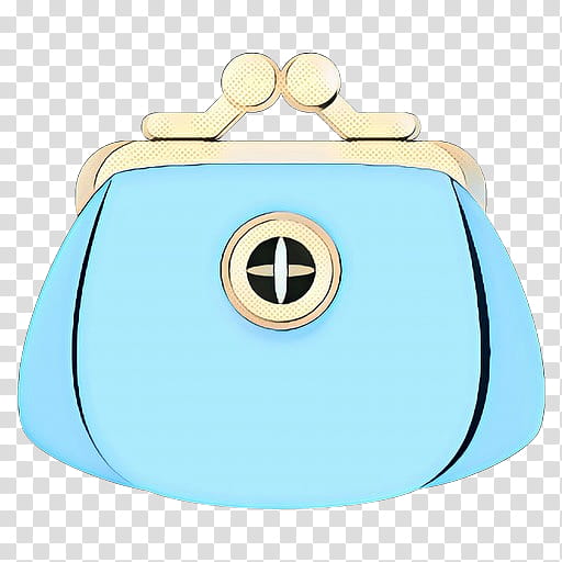 facial expression bag turquoise coin purse aqua, Pop Art, Retro, Vintage, Handbag, Smile, Fashion Accessory, Circle transparent background PNG clipart