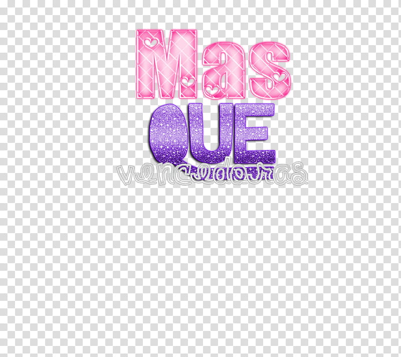 Textos Mas Que Vencedoras transparent background PNG clipart