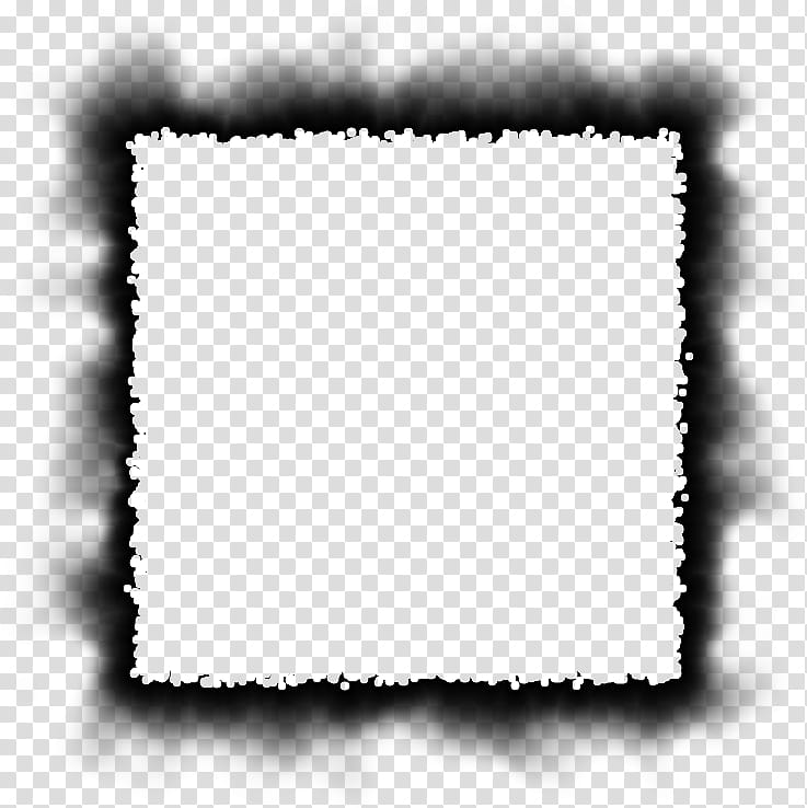 Burned Edges I s, square black transparent background PNG clipart