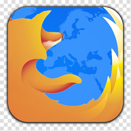 Square Firefox icon transparent background PNG clipart