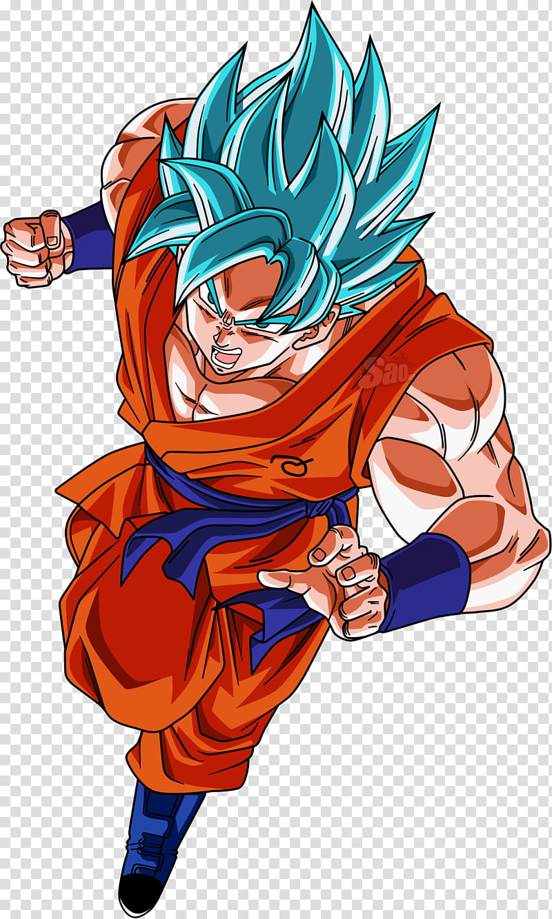 Goku Super Saiyan Blue Kaioken X20, HD Png Download, png download