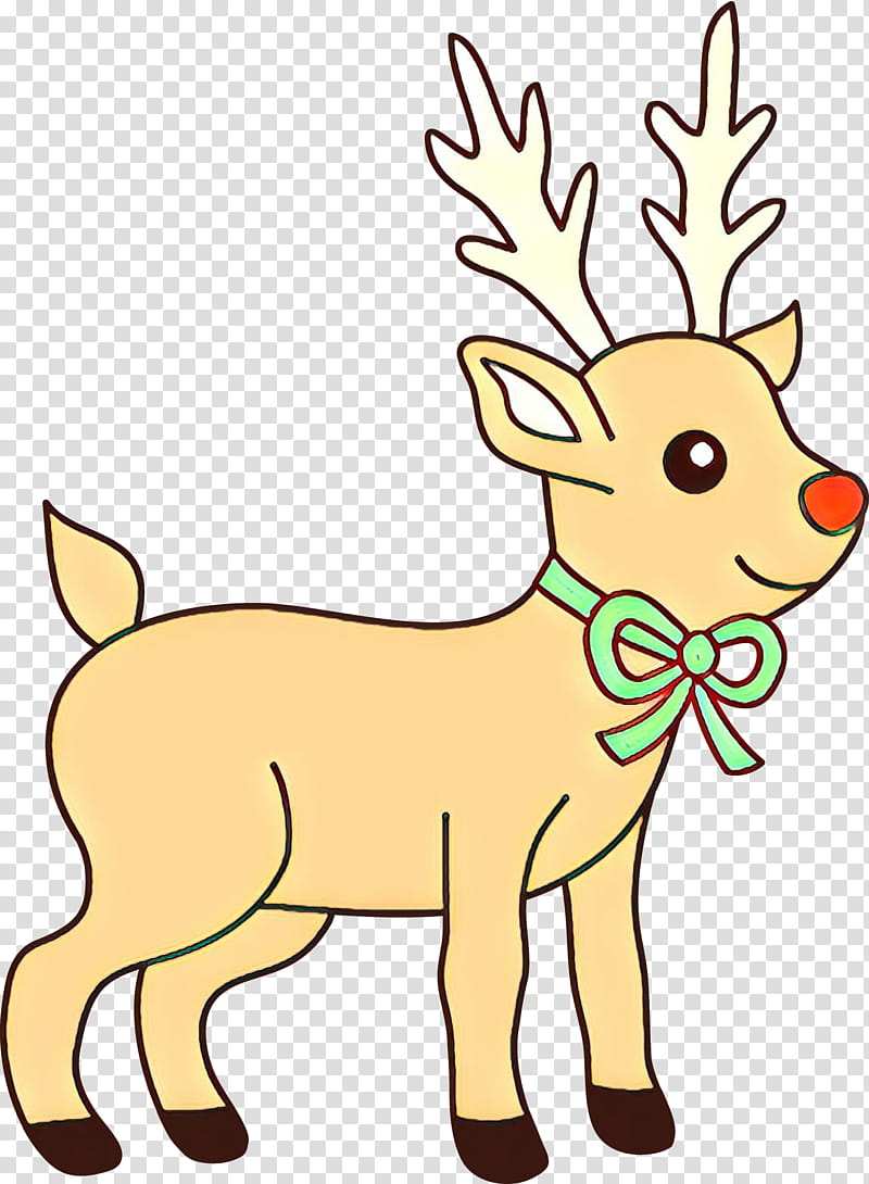 Rudolph Santa Claus's reindeer , Cute Reindeer , deer with red bow  transparent background PNG clipa… | Santa claus drawing, Santa claus  reindeer, Santa claus images