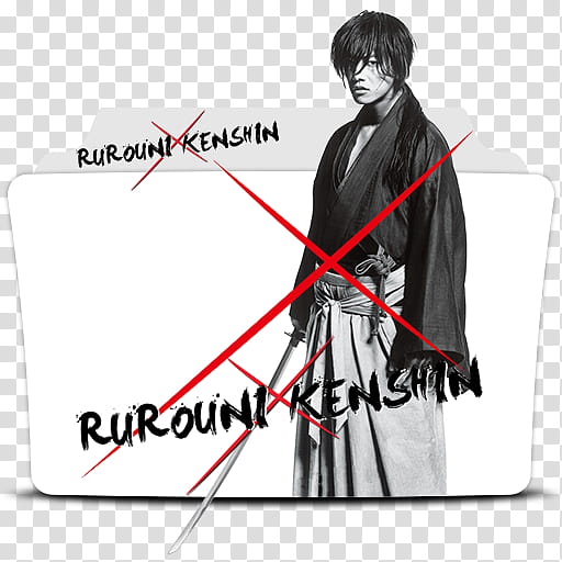 Rurouni Kenshin Origins Folder Icon, Rurouni Kenshin _ transparent background PNG clipart