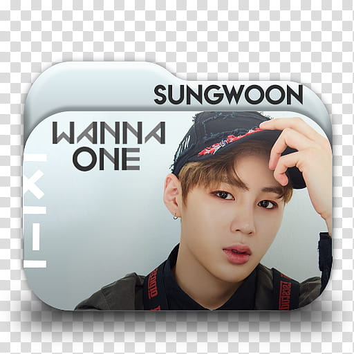 Wanna One To Be One Folder Icons, Sungwoon transparent background PNG clipart