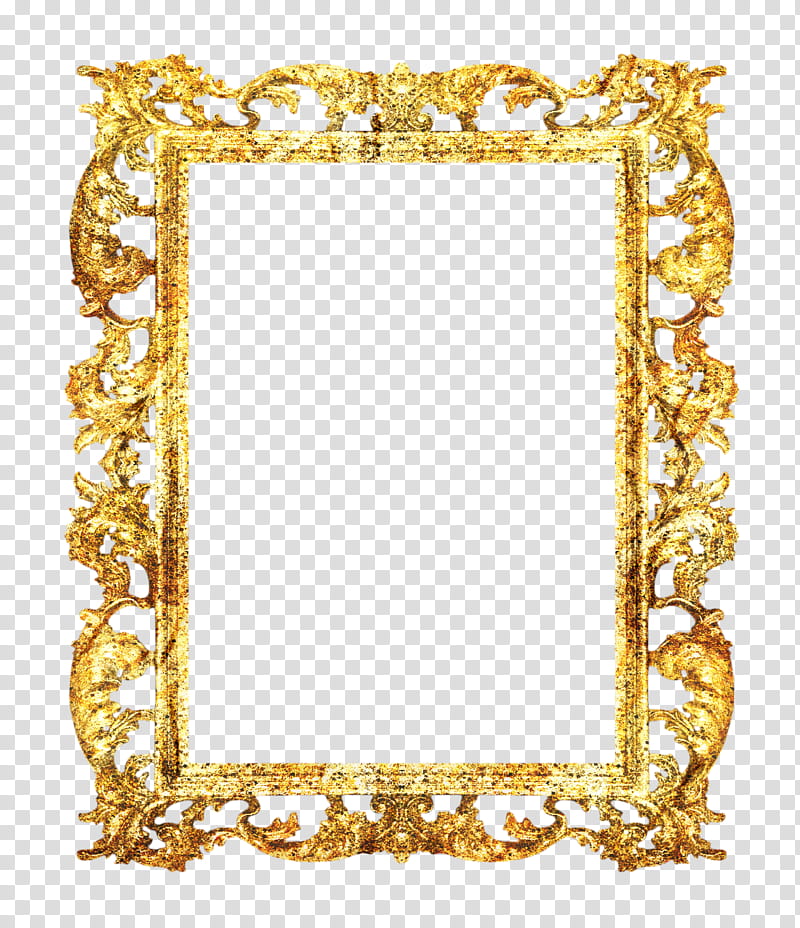 Background Design Frame, Baroque, Frames, Italian Baroque, cdr, Clipping Path, Film Frame, Yellow transparent background PNG clipart