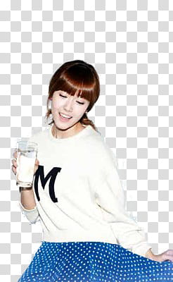 jessica snsd, woman holding clear drinking glass field with clear liquid transparent background PNG clipart