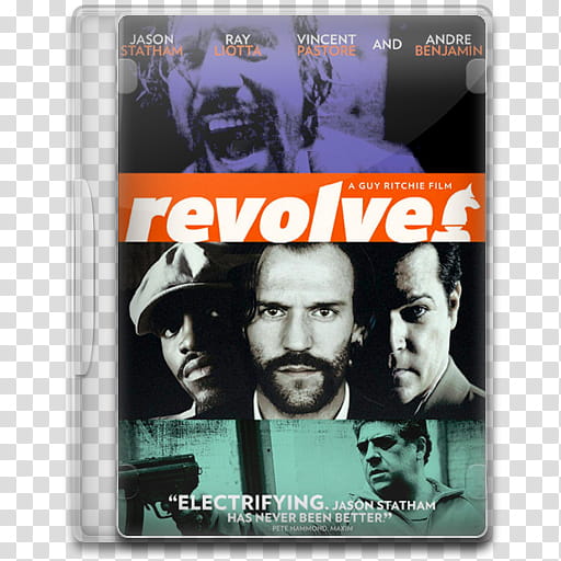 Movie Icon , Revolver, Revolve movie CD case transparent background PNG clipart
