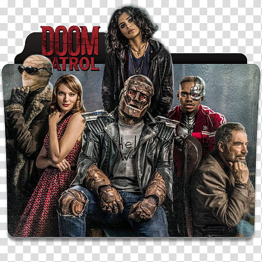 Doom Patrol Folder Icons ICO , Doom Patrol v transparent background PNG clipart