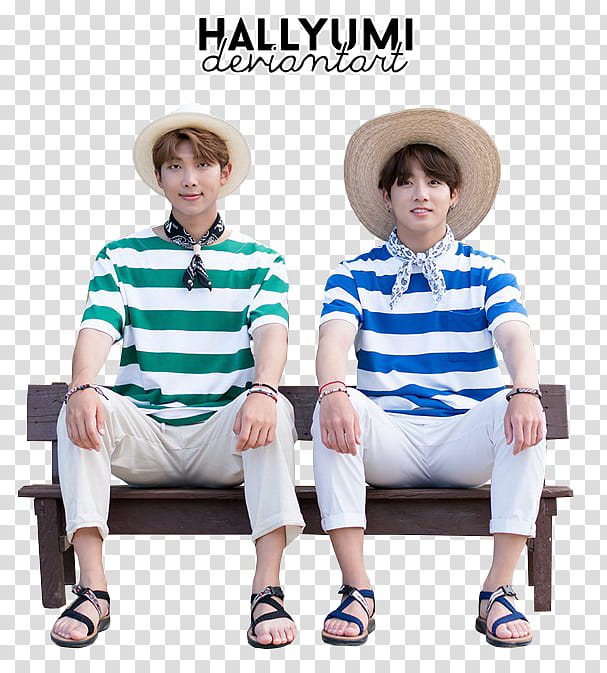 BTS JK and RM, BTS RM and Jungkook transparent background PNG clipart