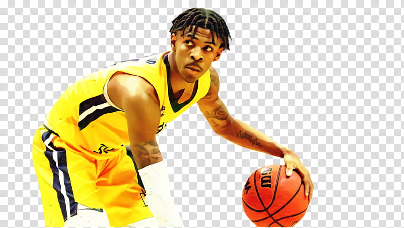 Gear, Ja Morant, Basketball Player, Nba, Sport, Shoulder, Sports, Yellow transparent background PNG clipart