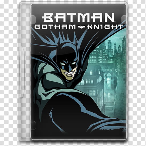 Movie Icon , Batman, Gotham Knight transparent background PNG clipart