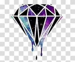 Diamante, purple and black diamond logo transparent background PNG clipart