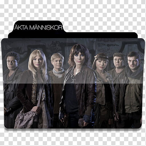 Tv Show Icons, real humans, Akta Manniskor folder art transparent background PNG clipart