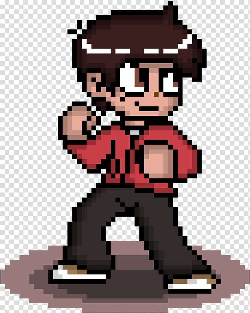 Cartoon Star, Marco Diaz, Pixel Art, Artist, Character, Fan Art, Digital Art, Sprite transparent background PNG clipart