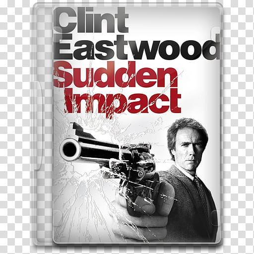 Movie Icon , Sudden Impact, Sudden Impact DVD case illustration transparent background PNG clipart