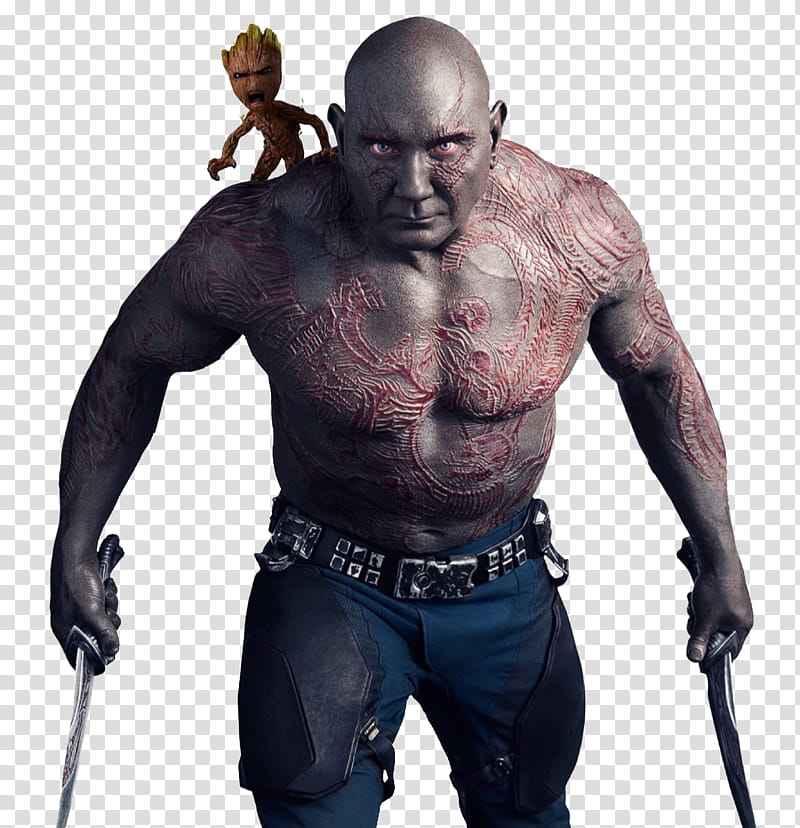 Infinity War Drax transparent background PNG clipart