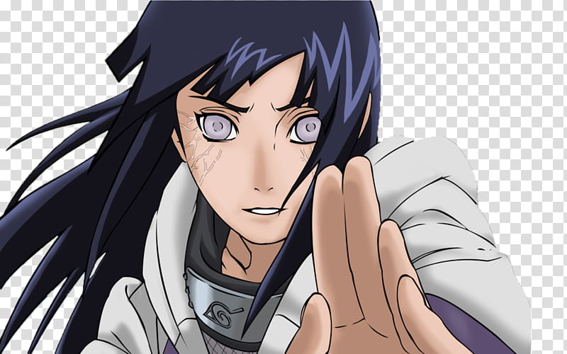 Hinata render transparent background PNG clipart