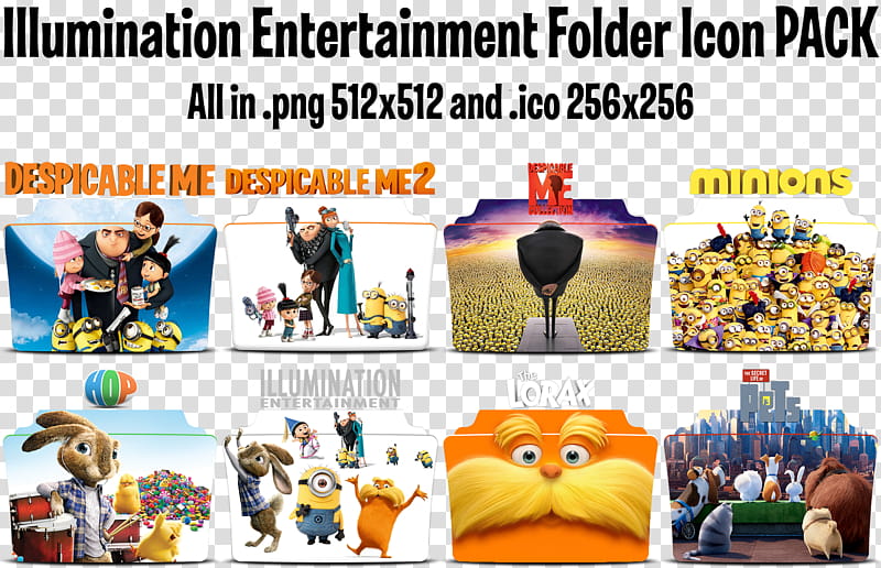 Illumination Entertainment Icon Folder , Illumination Entertainment Icon Folder transparent background PNG clipart
