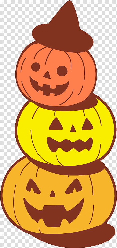 Jack-o-Lantern halloween carved pumpkin, Jack O Lantern, Halloween , Orange, Facial Expression, Yellow, Smile, Happy transparent background PNG clipart