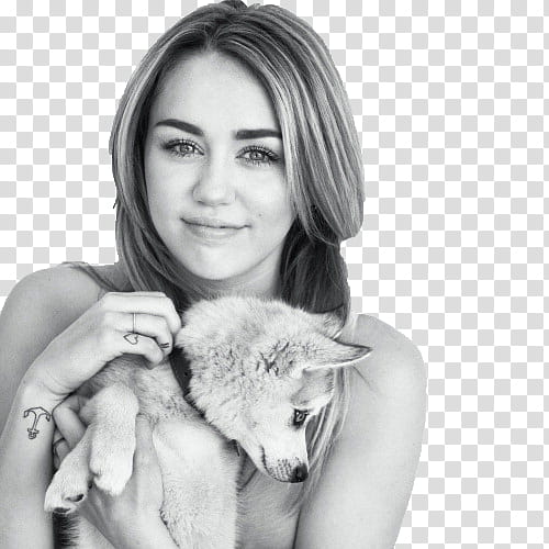 Miley Cyrus and Floyd transparent background PNG clipart