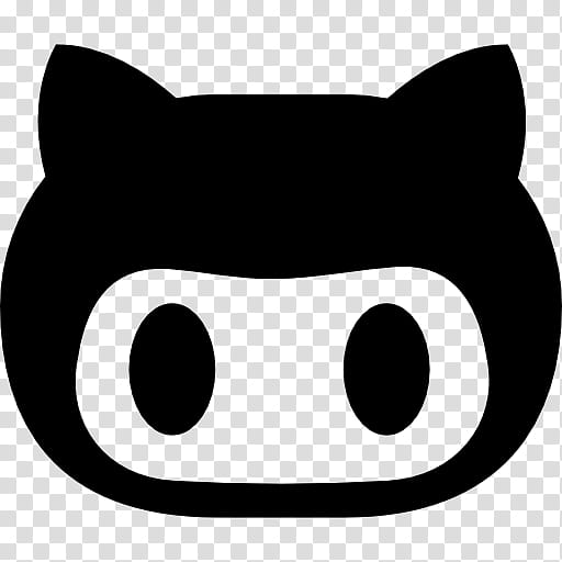 Mascot Logo, Github, Theme, Black, Facial Expression, Head, Cartoon, Nose transparent background PNG clipart