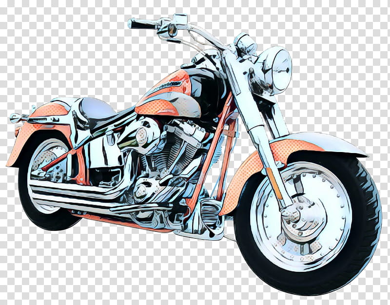 Car, Pop Art, Retro, Vintage, Harleydavidson Cvo, Motorcycle, Harleydavidson Servicar, Chopper transparent background PNG clipart