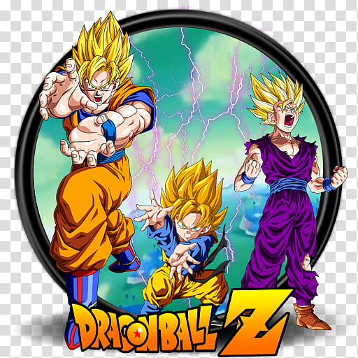 DBZ Fathers N Sons Icons Collection, Goku n Sons  transparent background PNG clipart
