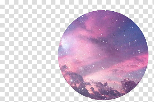 Circle S Round Pink And White Galaxy Transparent Background Png