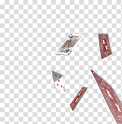 , falling playing cards transparent background PNG clipart