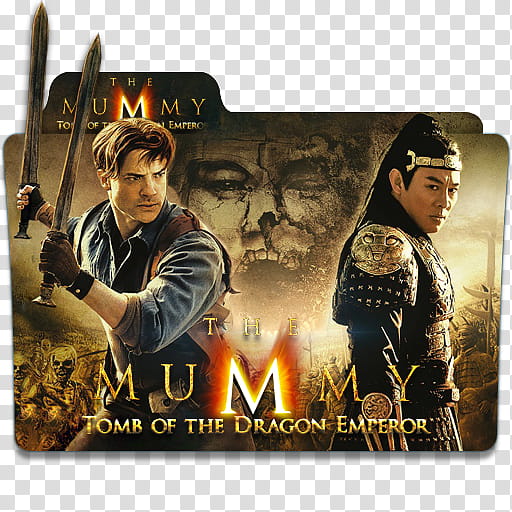 The Mummy Movie Collection Folder Icon , The Mummy Tomb of the Dragon Emperor transparent background PNG clipart