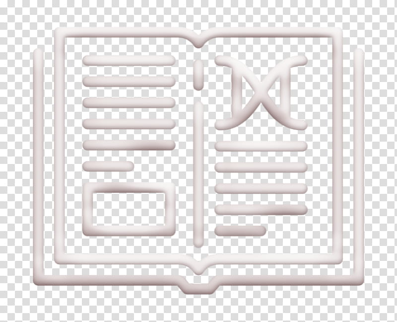 Book icon Scientific Study icon, Text, Logo, Line, Symbol transparent background PNG clipart