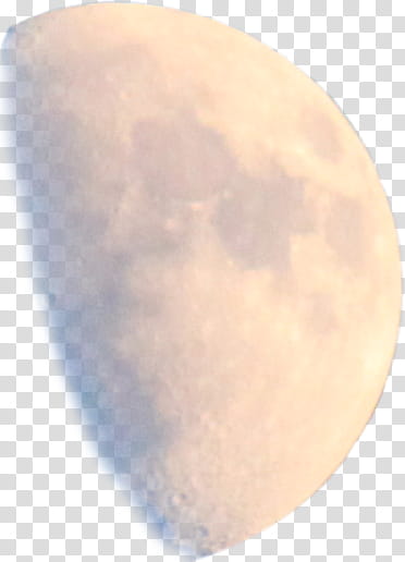 Moon , half moon view transparent background PNG clipart