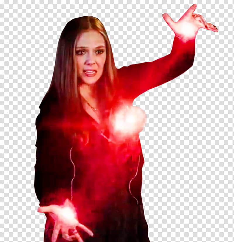 Scarlet Witch Wanda Maximoff transparent background PNG clipart