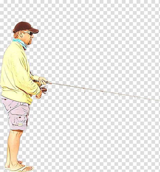 Fishing, Fishing Rods, Line, Standing, Recreation, Fisherman transparent background PNG clipart