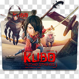 Kubo and the Two Strings  Folder Icon , Kubo and the Two Strings v_x transparent background PNG clipart
